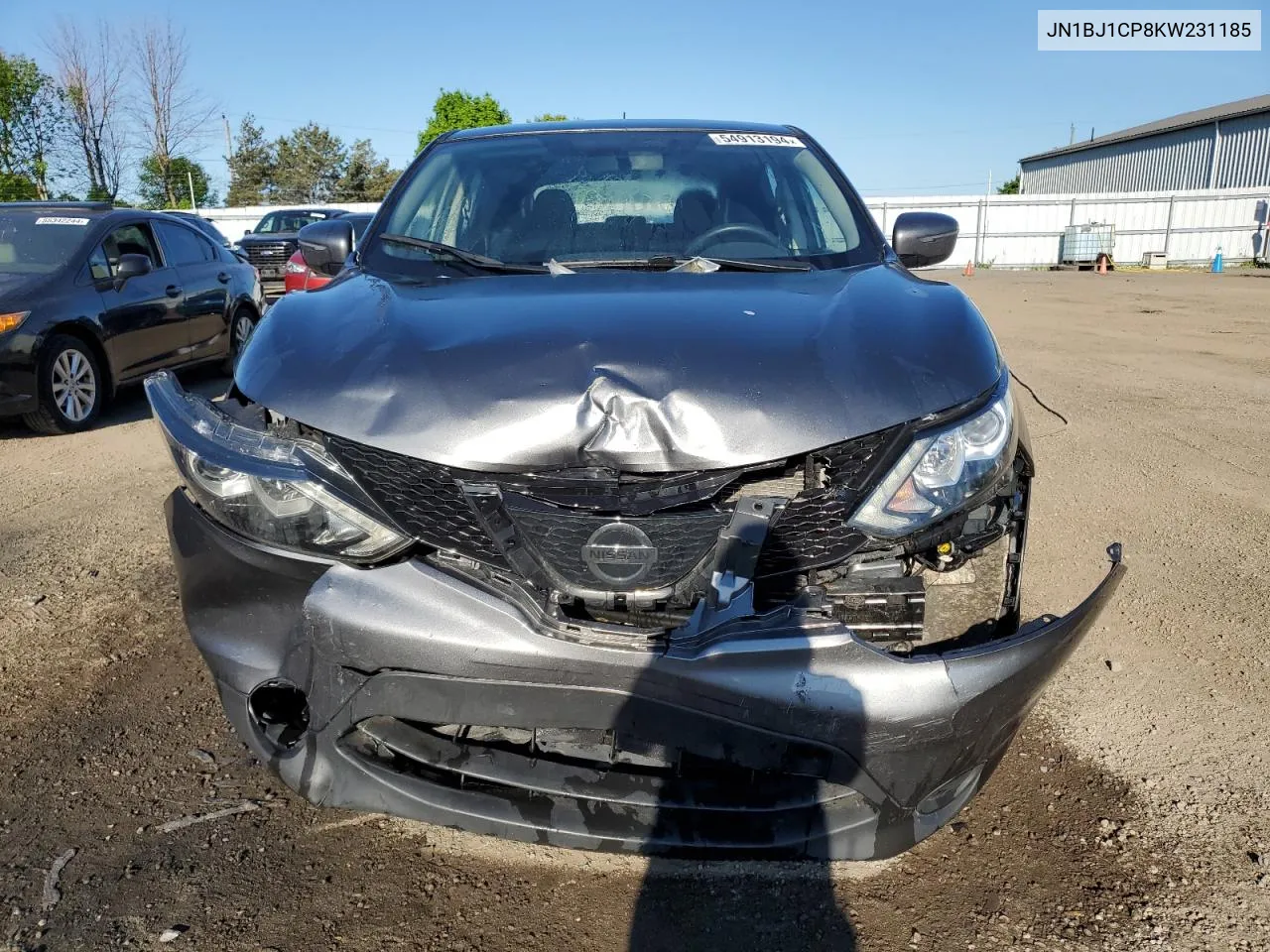 2019 Nissan Rogue Sport S VIN: JN1BJ1CP8KW231185 Lot: 54913194