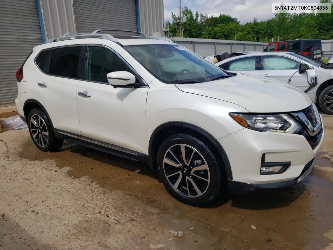 2019 Nissan Rogue S VIN: 5N1AT2MT0KC804856 Lot: 55073384