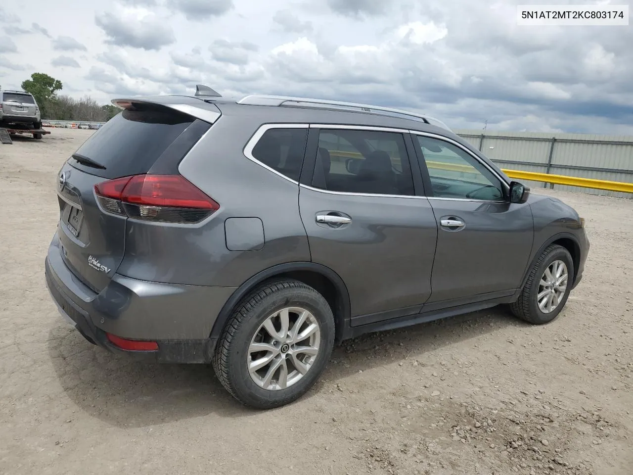 2019 Nissan Rogue S VIN: 5N1AT2MT2KC803174 Lot: 57177244