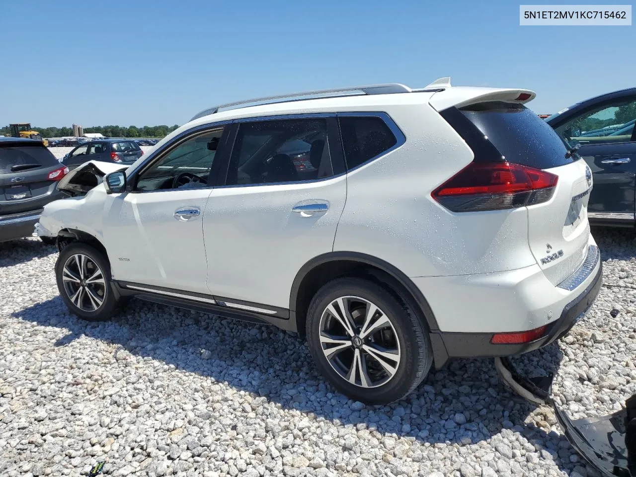 5N1ET2MV1KC715462 2019 Nissan Rogue Sv Hybrid