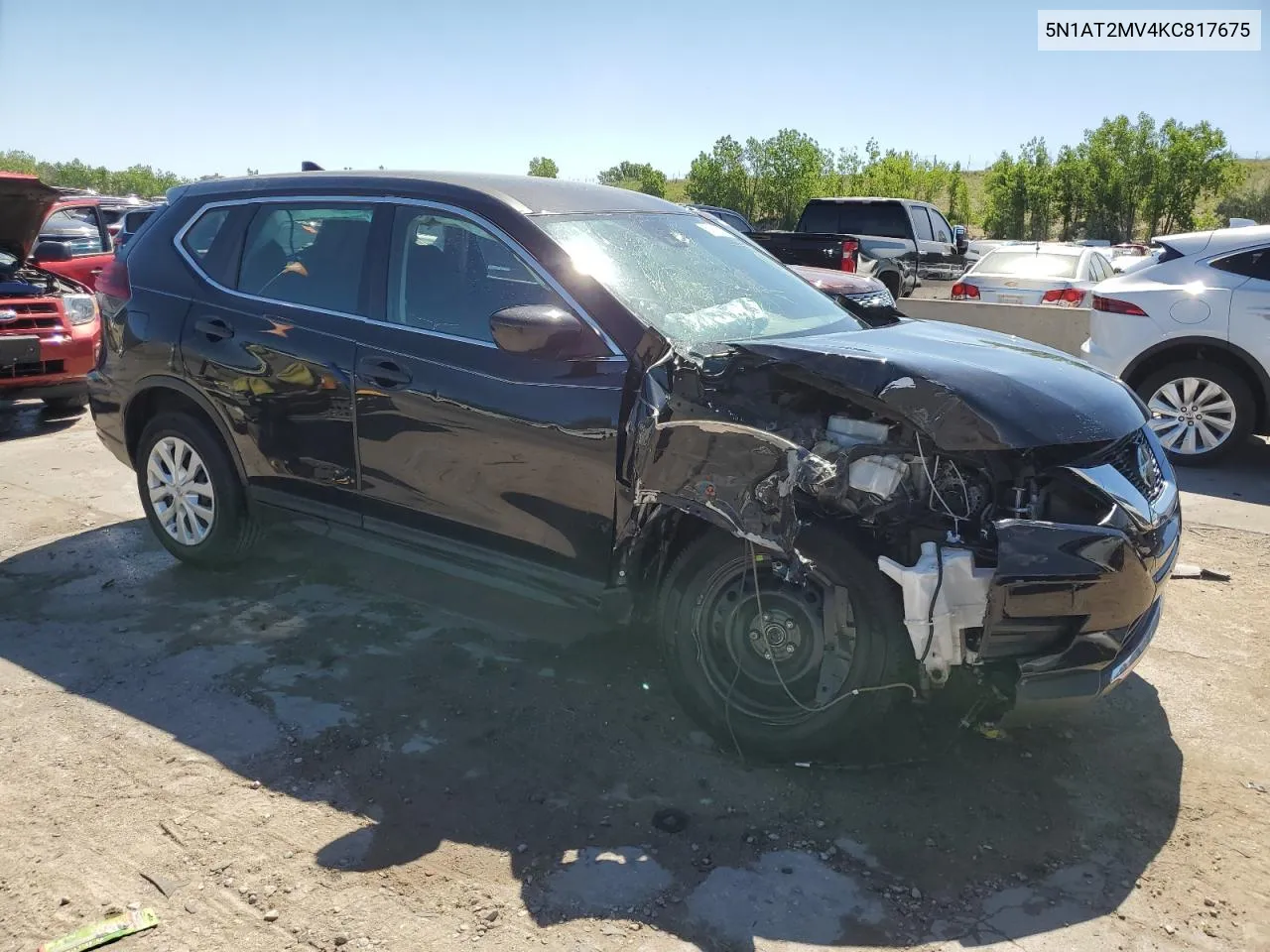 2019 Nissan Rogue S VIN: 5N1AT2MV4KC817675 Lot: 58106854