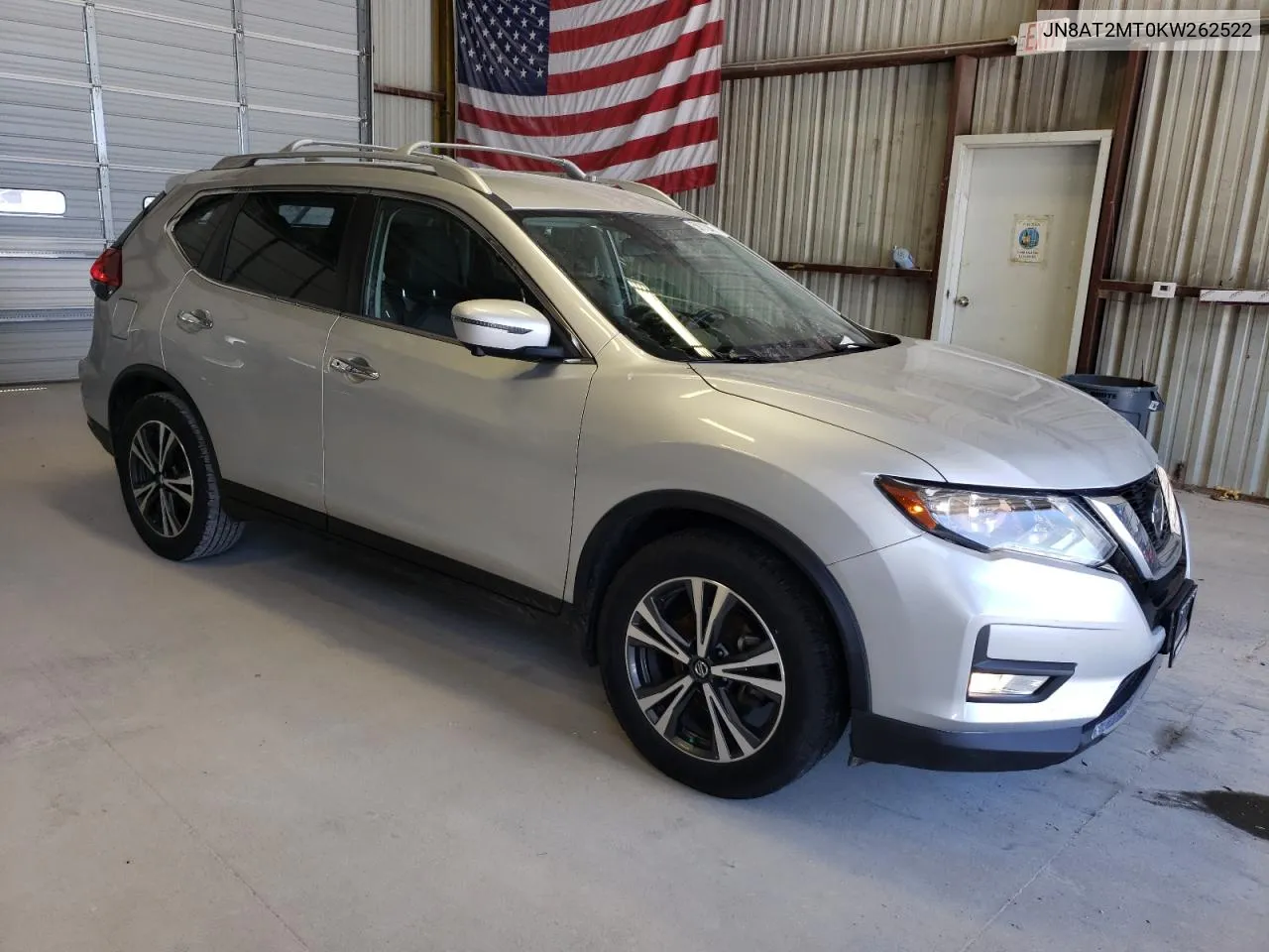 2019 Nissan Rogue S VIN: JN8AT2MT0KW262522 Lot: 58113444