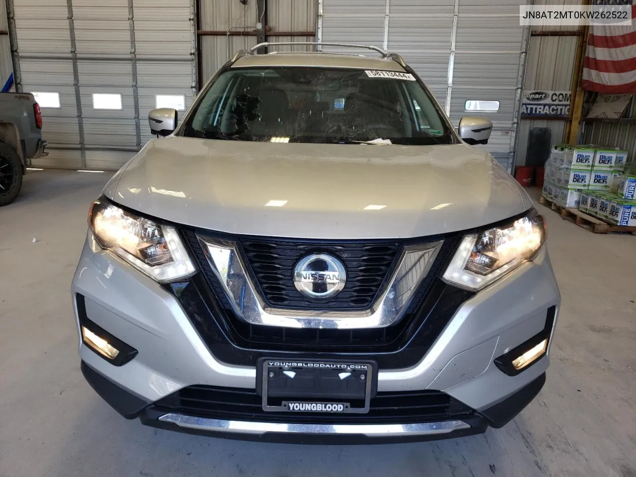 JN8AT2MT0KW262522 2019 Nissan Rogue S