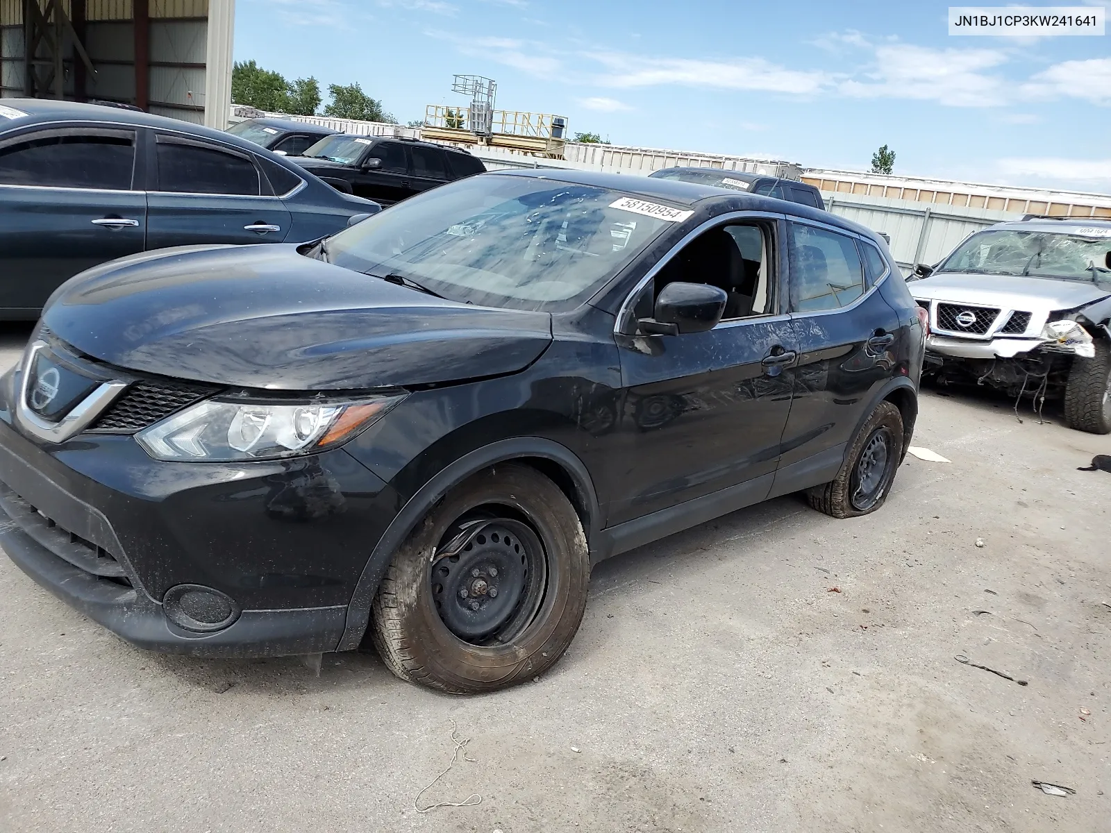 2019 Nissan Rogue Sport S VIN: JN1BJ1CP3KW241641 Lot: 58150954