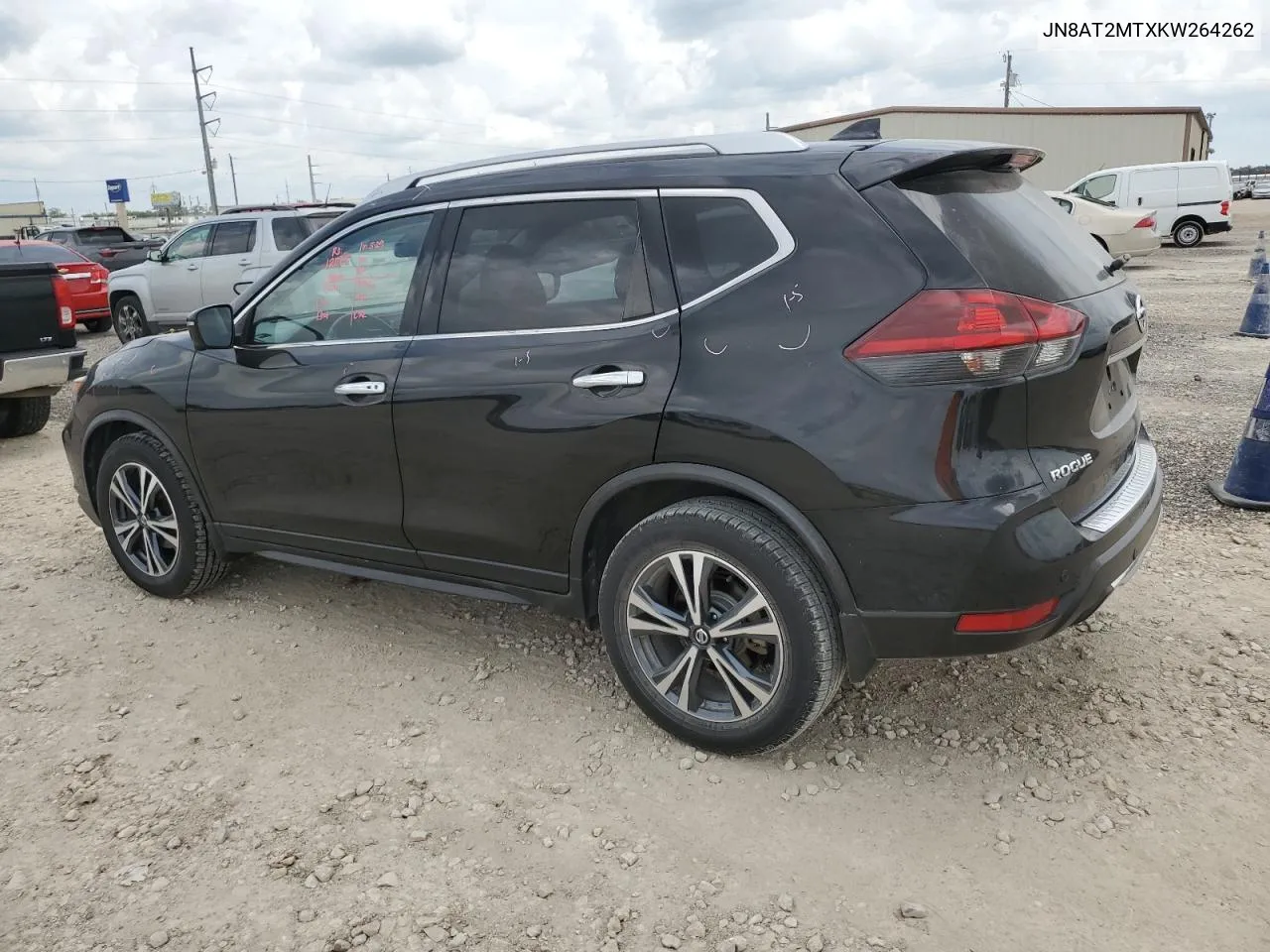 2019 Nissan Rogue S VIN: JN8AT2MTXKW264262 Lot: 58452944