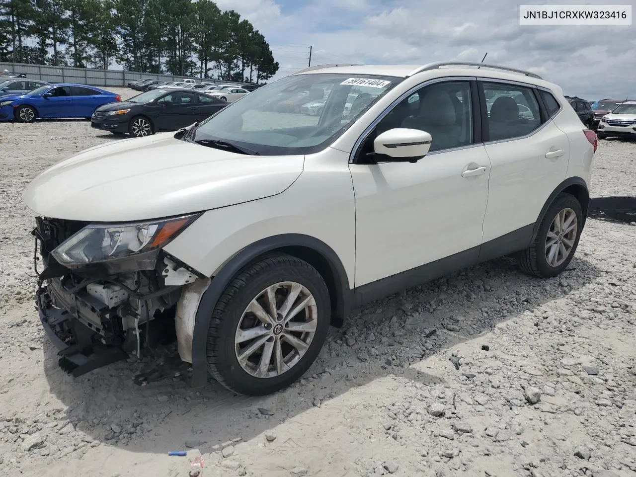 2019 Nissan Rogue Sport S VIN: JN1BJ1CRXKW323416 Lot: 59161404