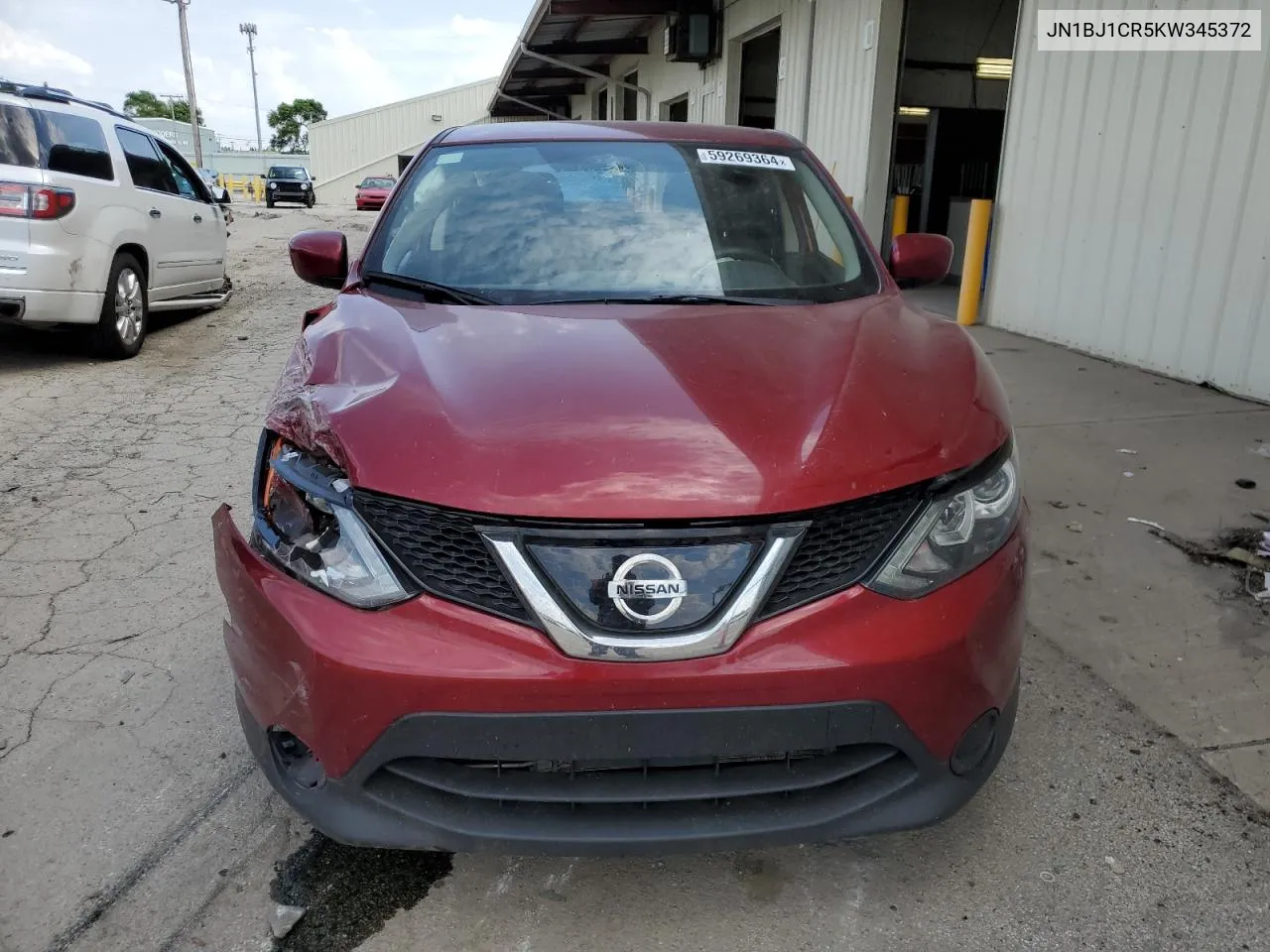 2019 Nissan Rogue Sport S VIN: JN1BJ1CR5KW345372 Lot: 59269364