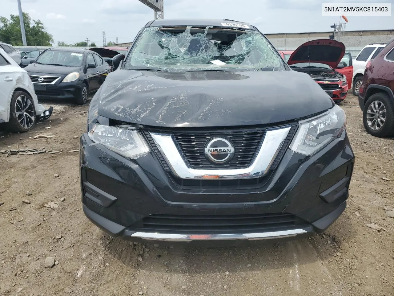 2019 Nissan Rogue S VIN: 5N1AT2MV5KC815403 Lot: 59399594