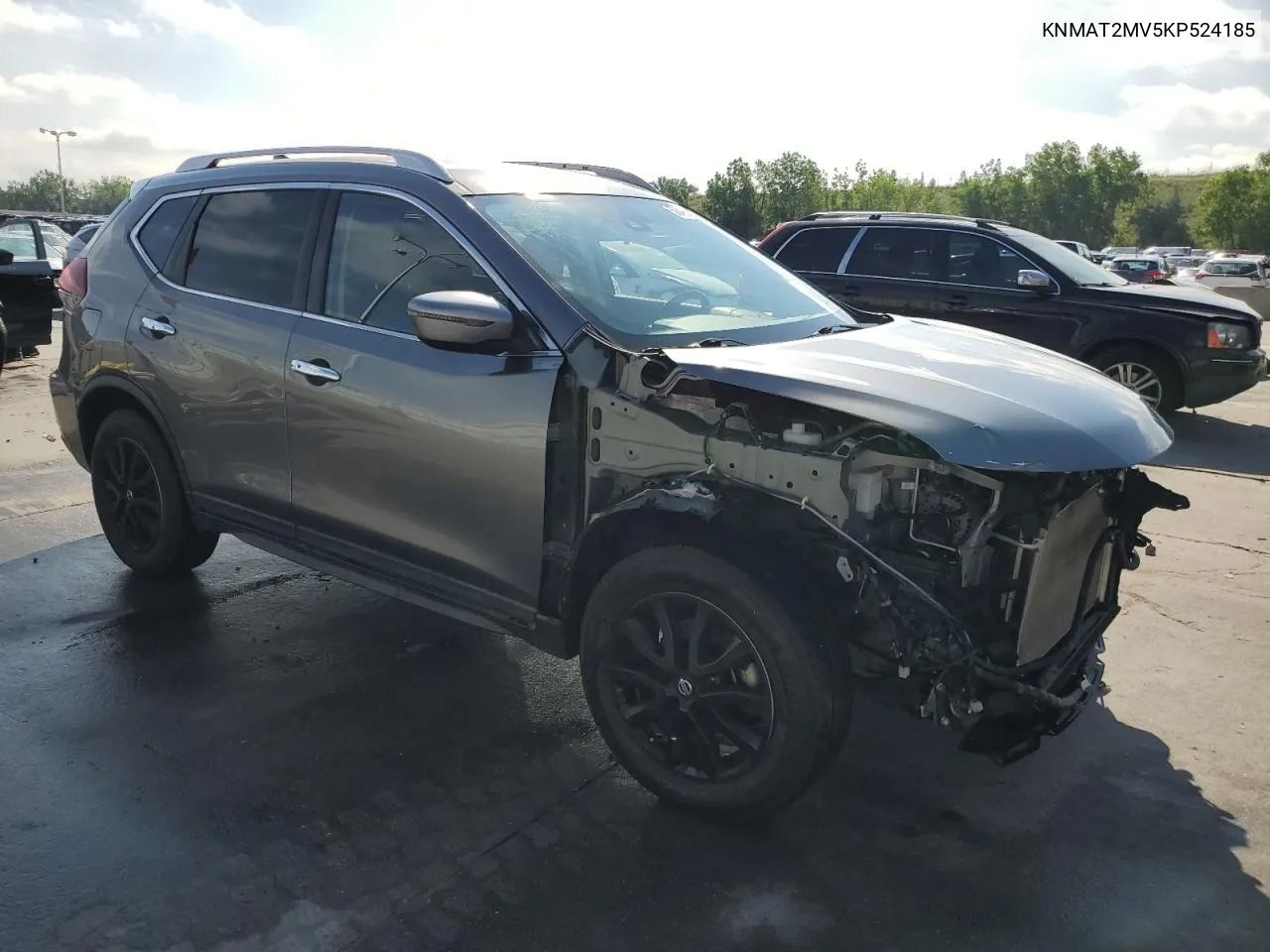 2019 Nissan Rogue S VIN: KNMAT2MV5KP524185 Lot: 59495764