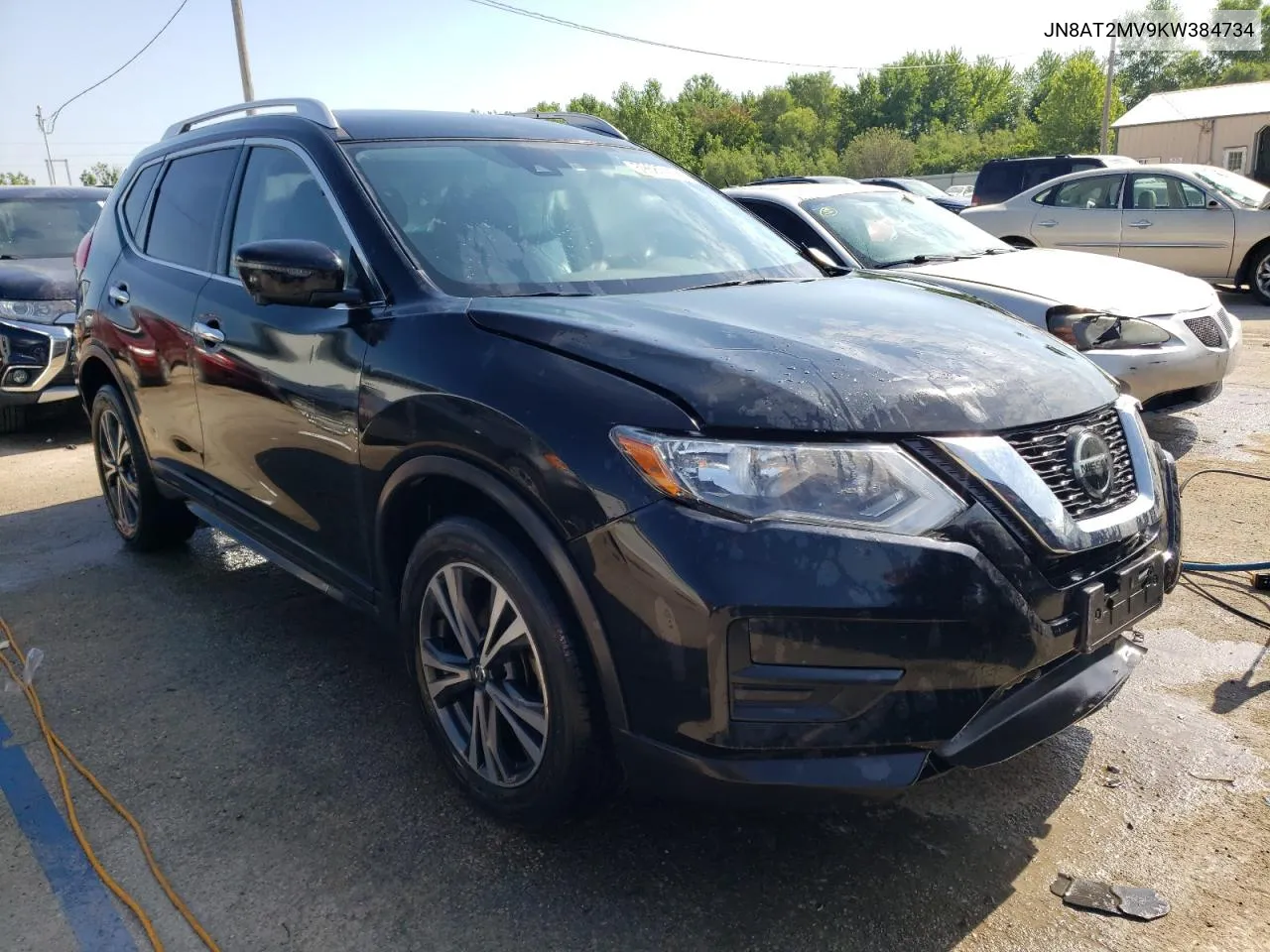 2019 Nissan Rogue S VIN: JN8AT2MV9KW384734 Lot: 59687414