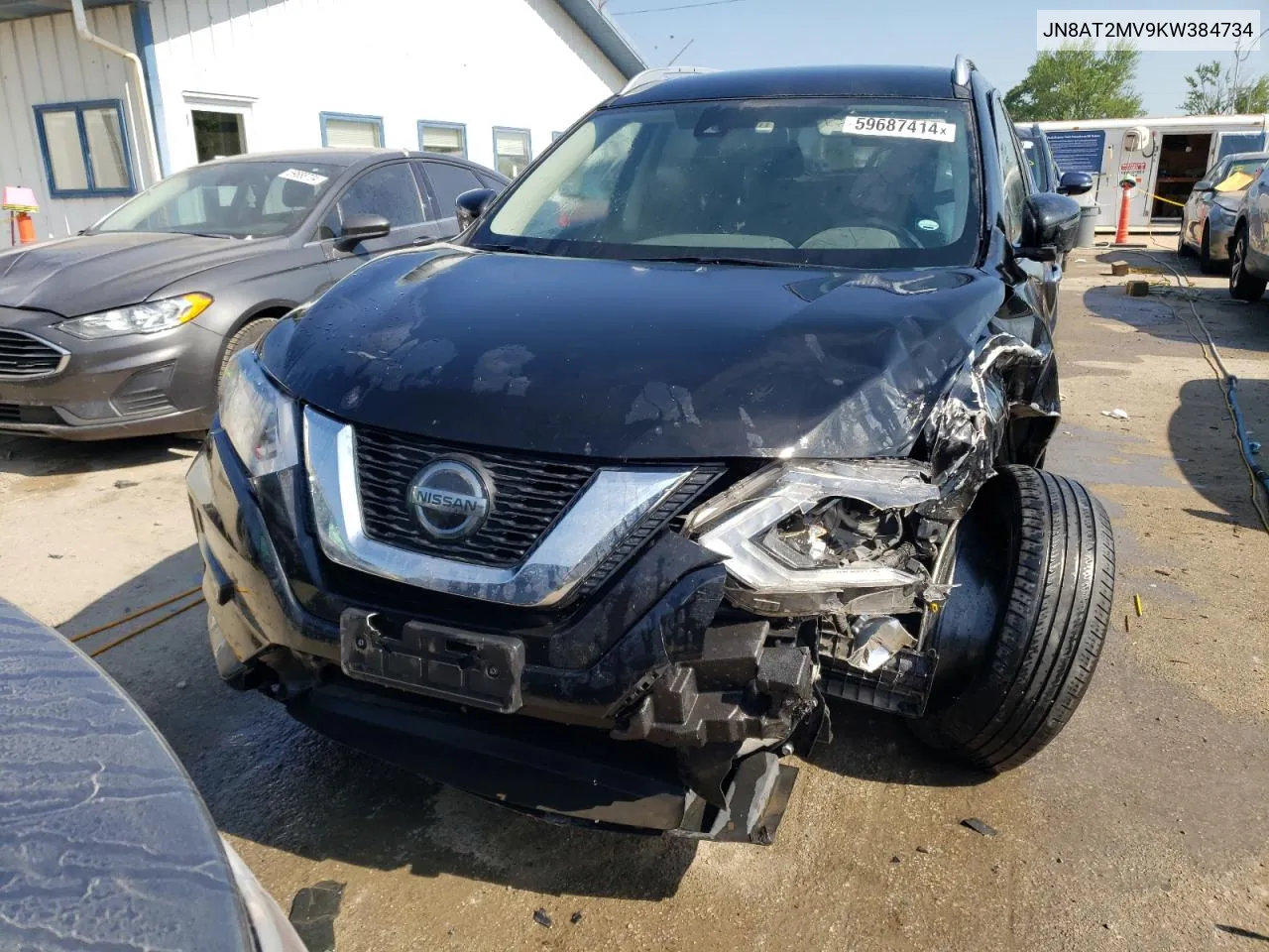 JN8AT2MV9KW384734 2019 Nissan Rogue S