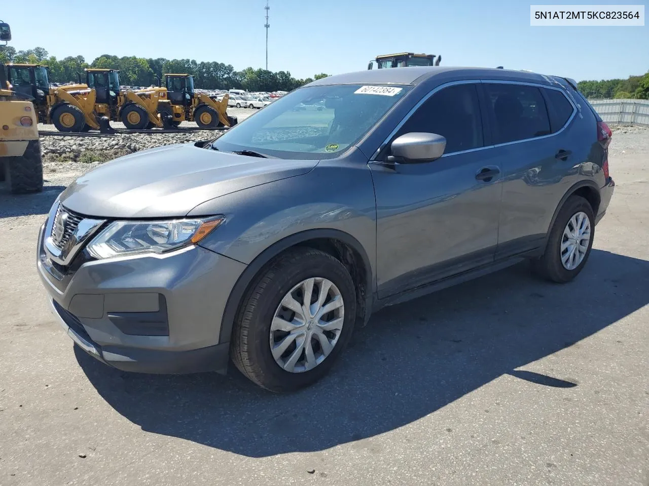 2019 Nissan Rogue S VIN: 5N1AT2MT5KC823564 Lot: 60142384