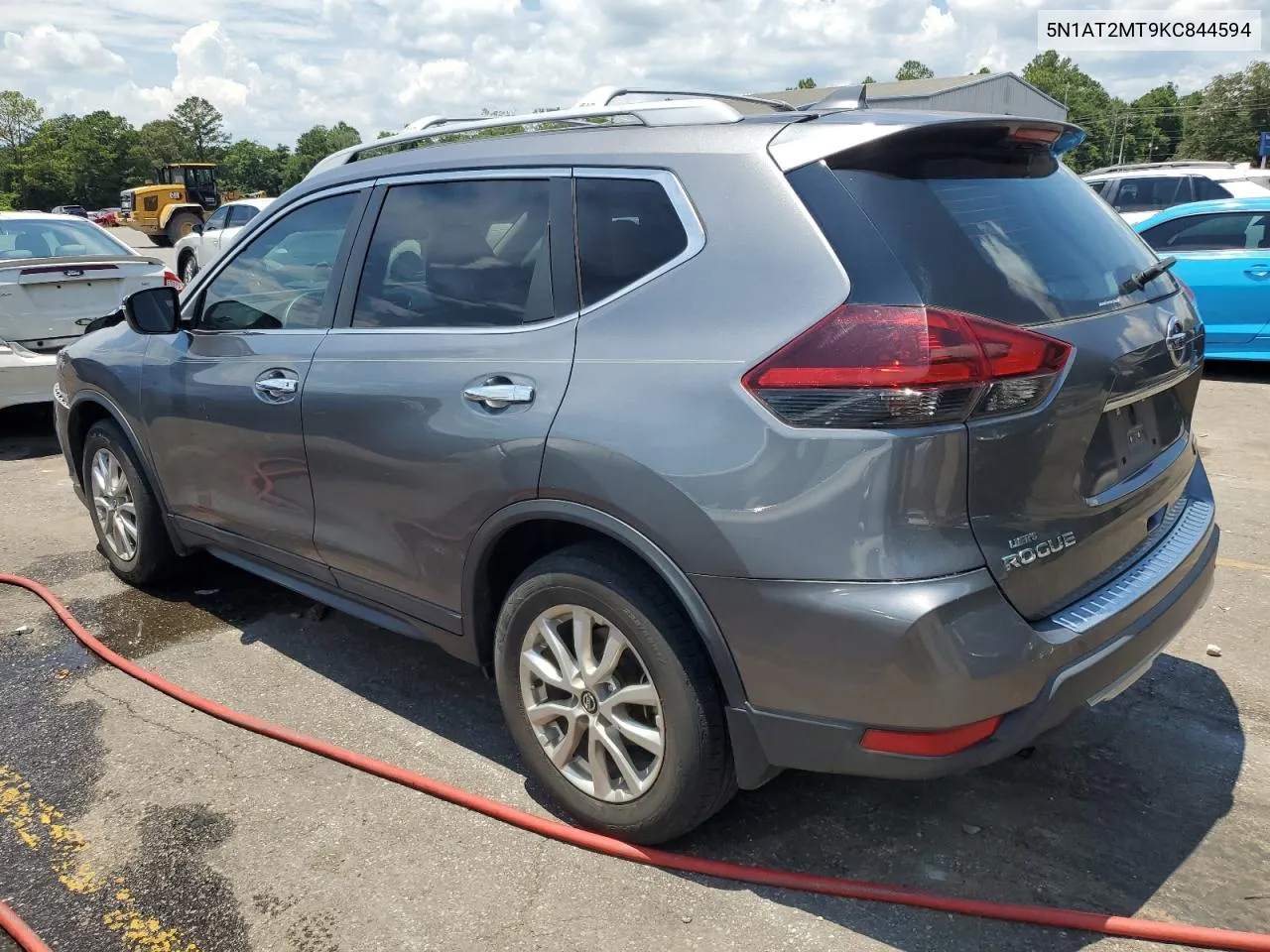 2019 Nissan Rogue S VIN: 5N1AT2MT9KC844594 Lot: 60323624