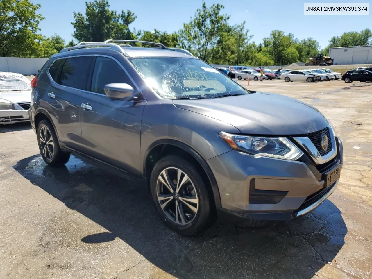 2019 Nissan Rogue S VIN: JN8AT2MV3KW399374 Lot: 60540884