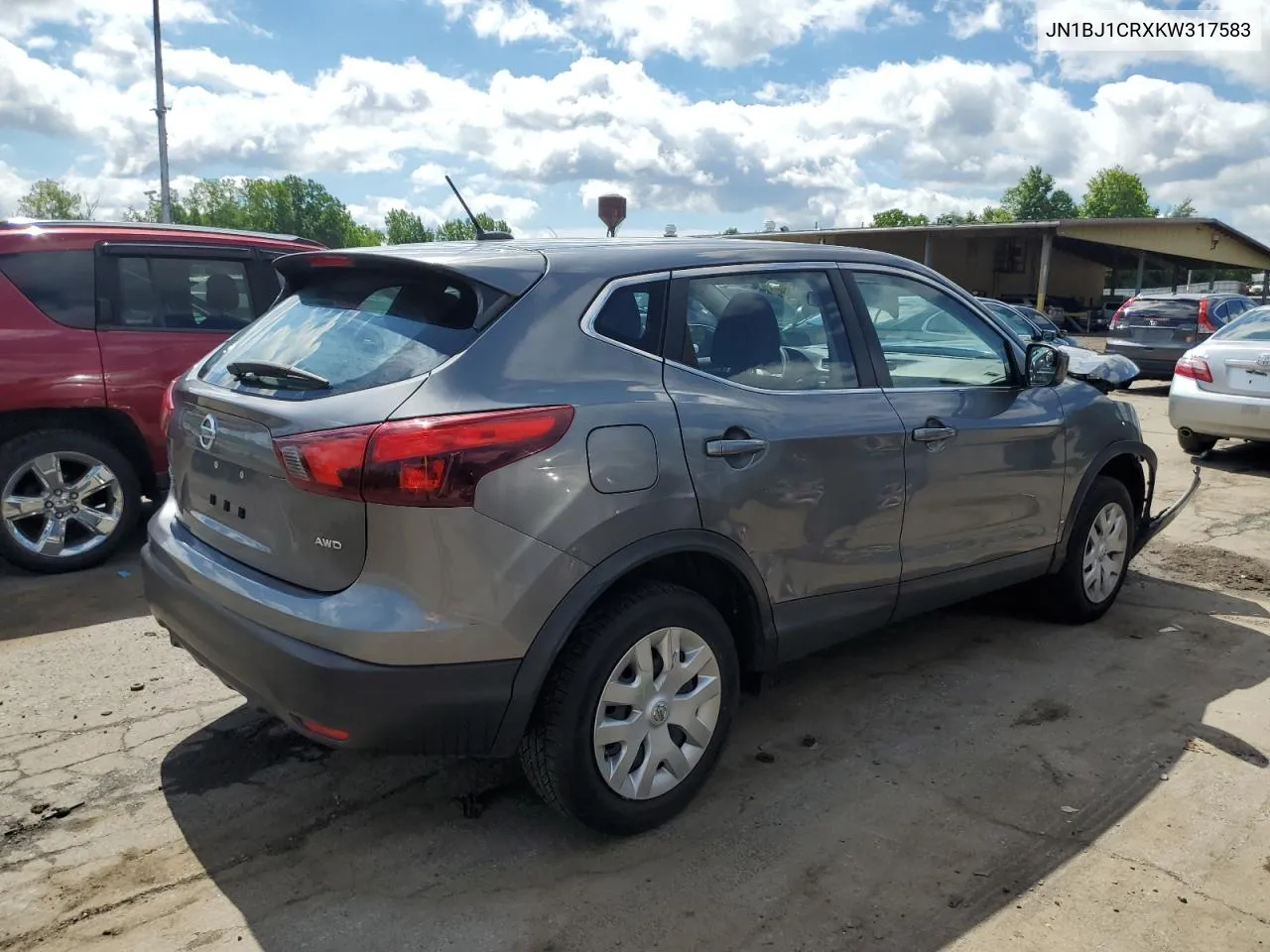 2019 Nissan Rogue Sport S VIN: JN1BJ1CRXKW317583 Lot: 60554324