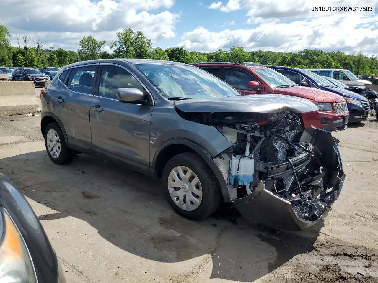 JN1BJ1CRXKW317583 2019 Nissan Rogue Sport S