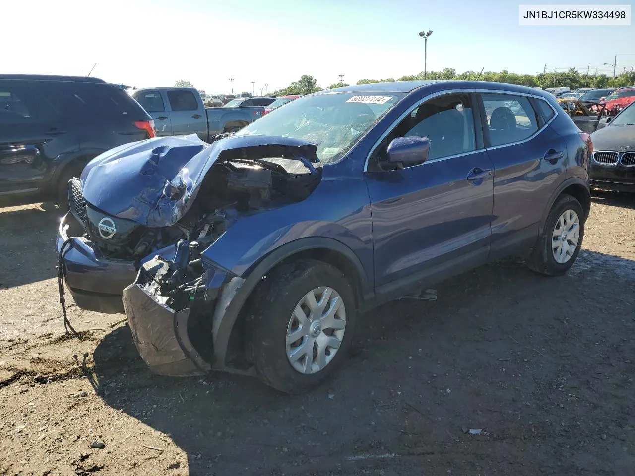 2019 Nissan Rogue Sport S VIN: JN1BJ1CR5KW334498 Lot: 60927114