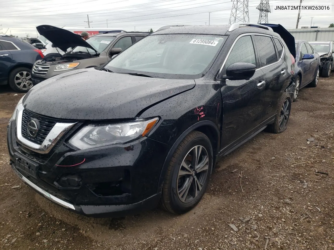 2019 Nissan Rogue S VIN: JN8AT2MT1KW263016 Lot: 61295084