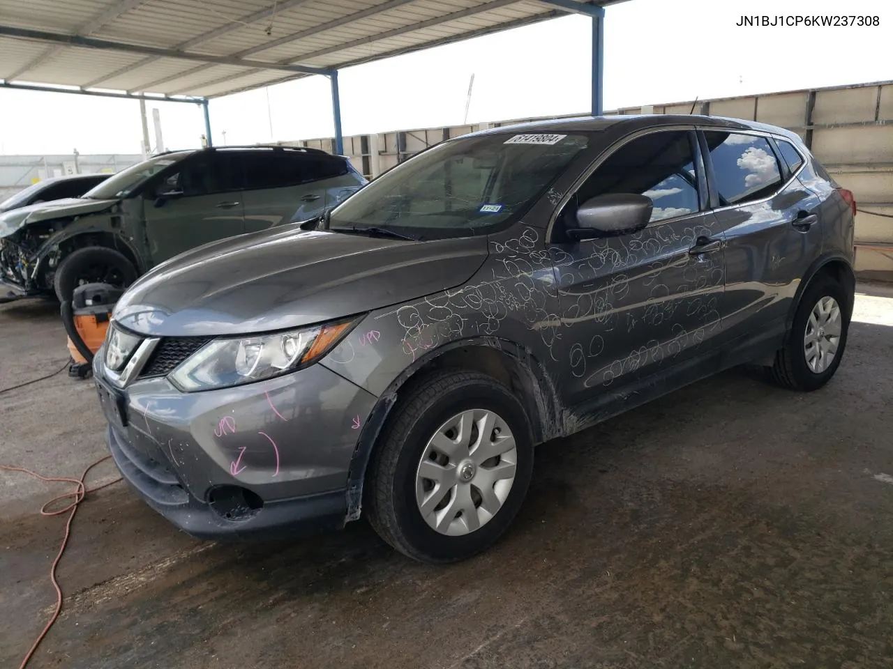 2019 Nissan Rogue Sport S VIN: JN1BJ1CP6KW237308 Lot: 61419804