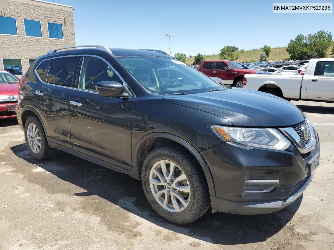 2019 Nissan Rogue S VIN: KNMAT2MVXKP529236 Lot: 61872104