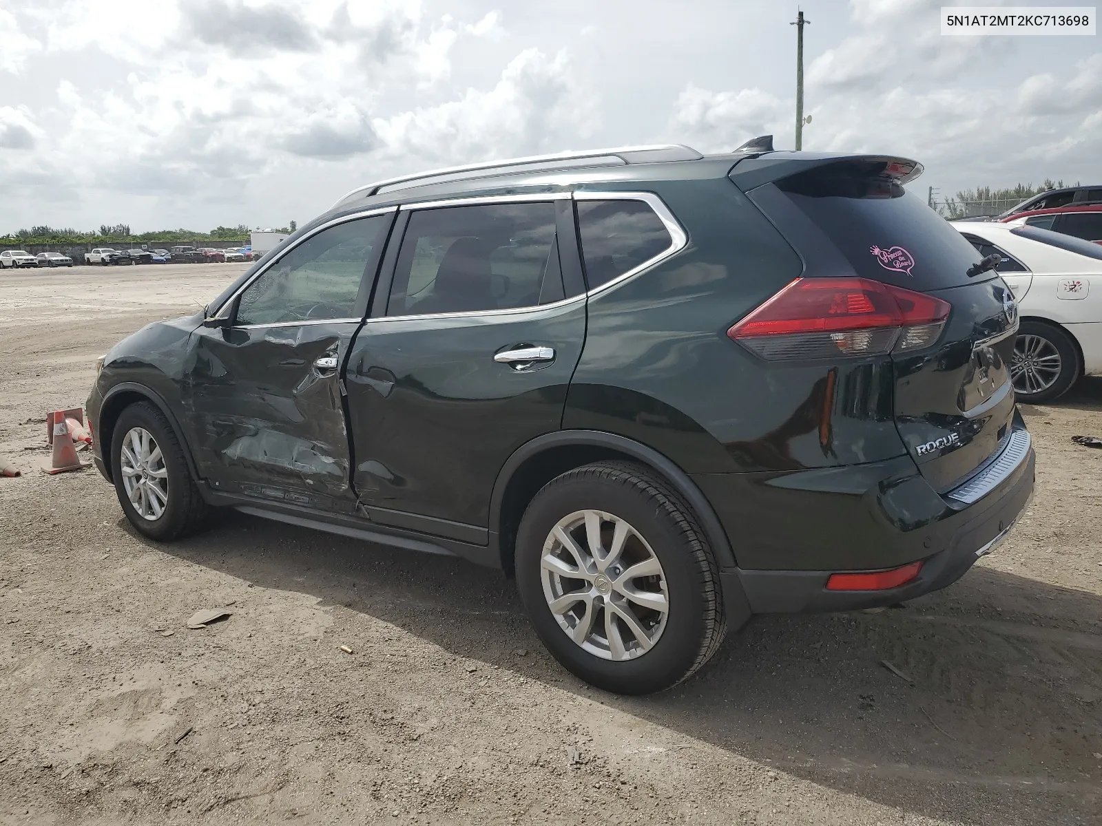 2019 Nissan Rogue S VIN: 5N1AT2MT2KC713698 Lot: 62111564