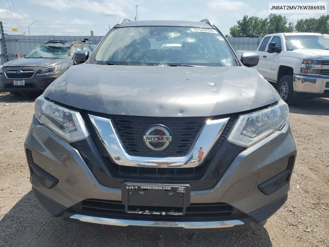 JN8AT2MV7KW386935 2019 Nissan Rogue S