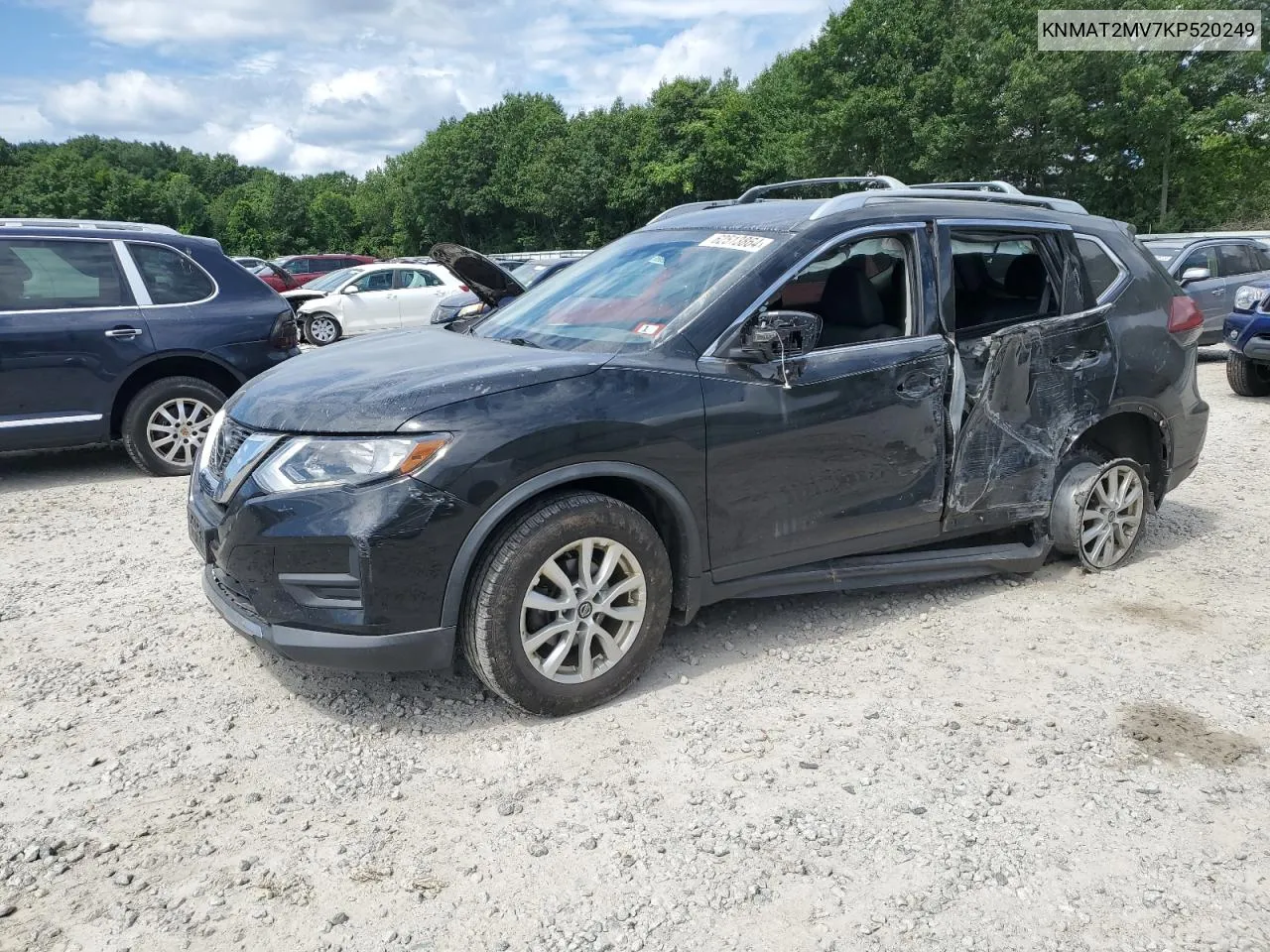 2019 Nissan Rogue S VIN: KNMAT2MV7KP520249 Lot: 62513864