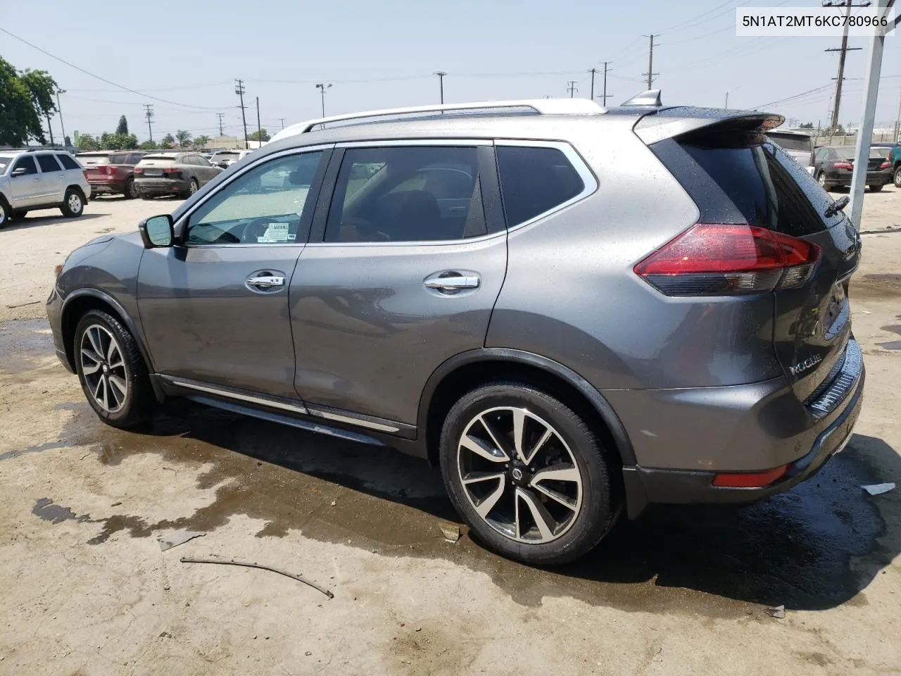 2019 Nissan Rogue S VIN: 5N1AT2MT6KC780966 Lot: 62538594