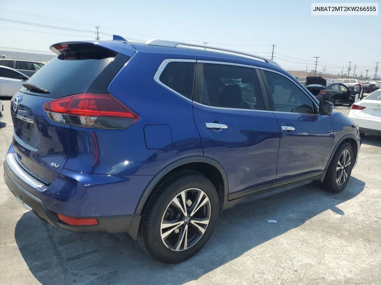 2019 Nissan Rogue S VIN: JN8AT2MT2KW266555 Lot: 62545584