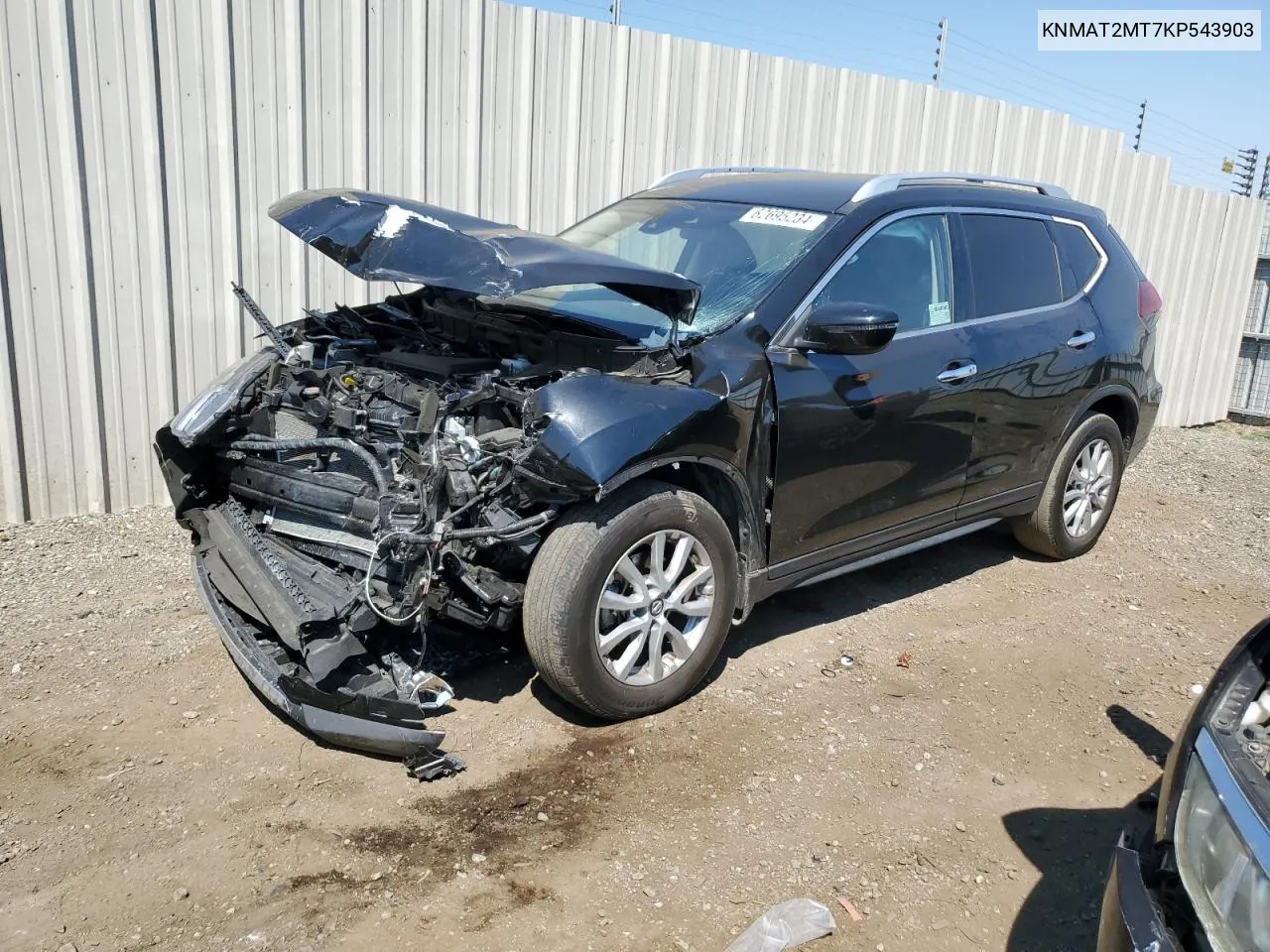 KNMAT2MT7KP543903 2019 Nissan Rogue S