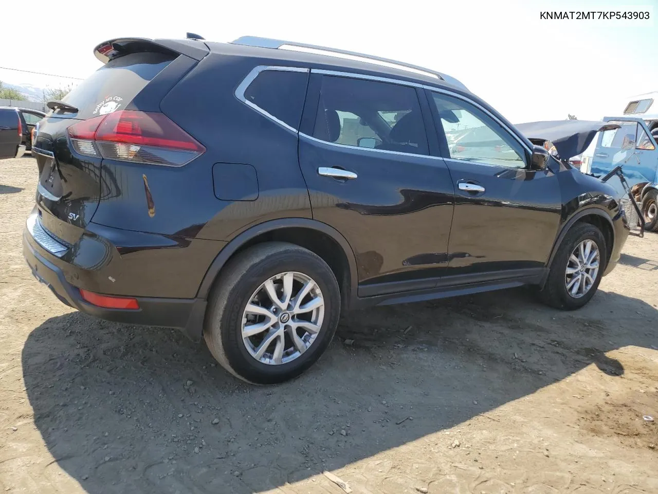 2019 Nissan Rogue S VIN: KNMAT2MT7KP543903 Lot: 62695234