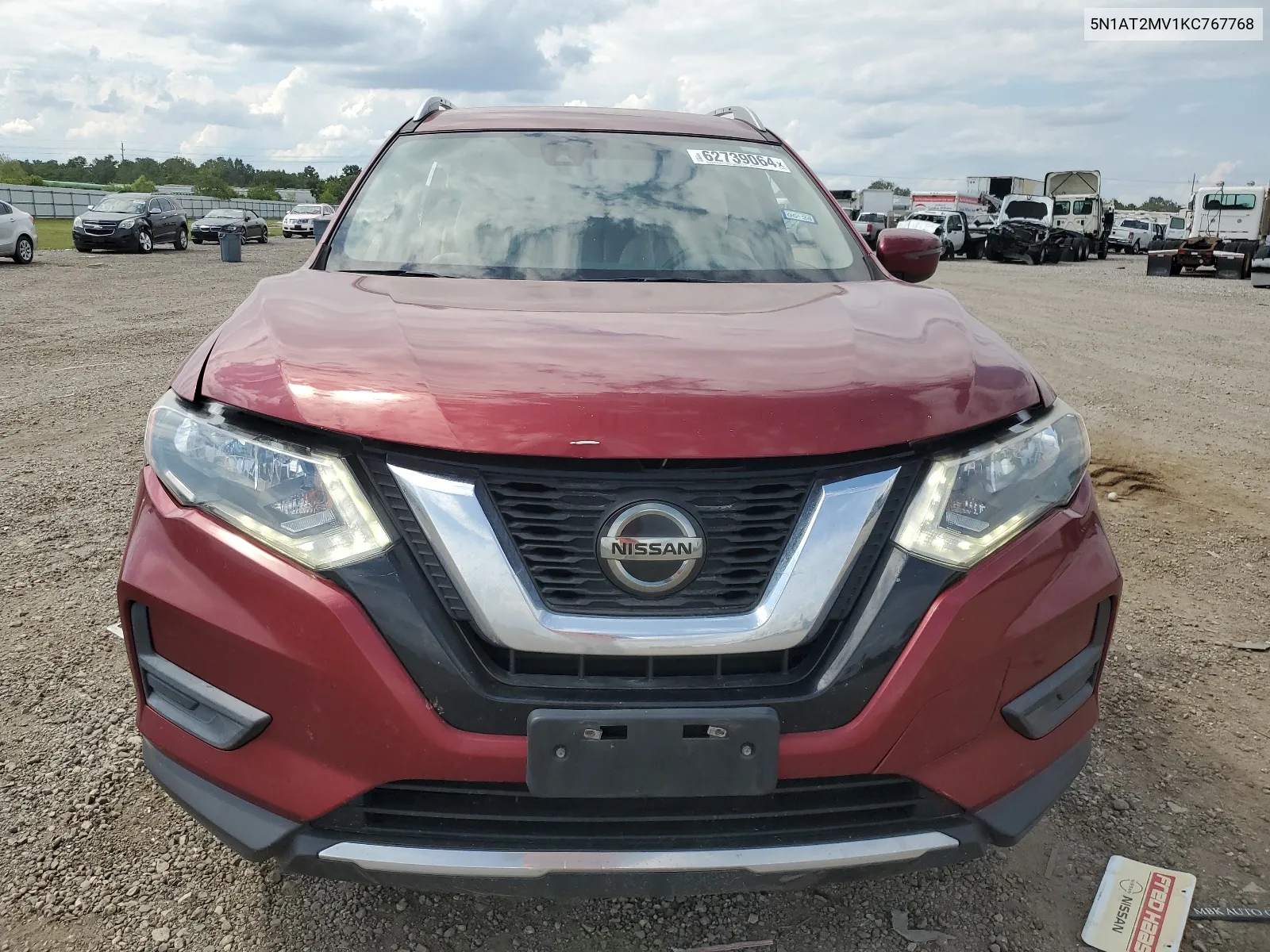 5N1AT2MV1KC767768 2019 Nissan Rogue S