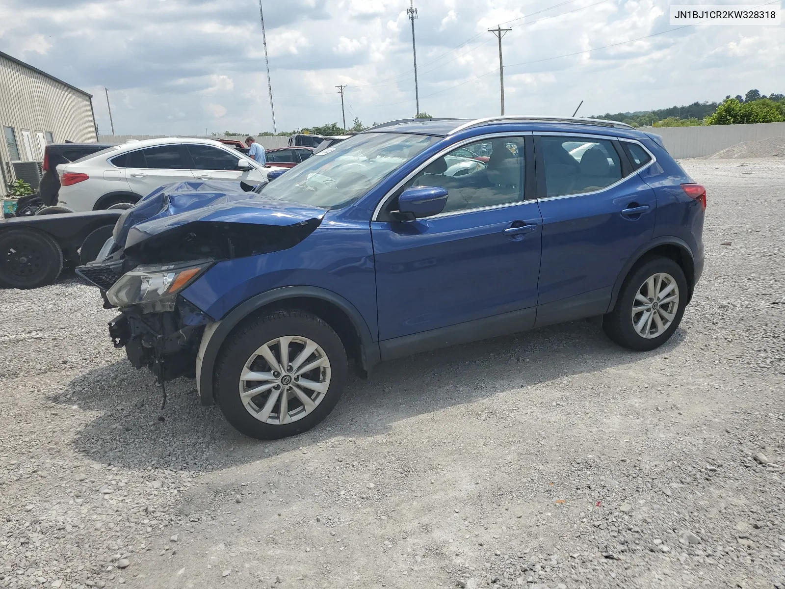 2019 Nissan Rogue Sport S VIN: JN1BJ1CR2KW328318 Lot: 62874944