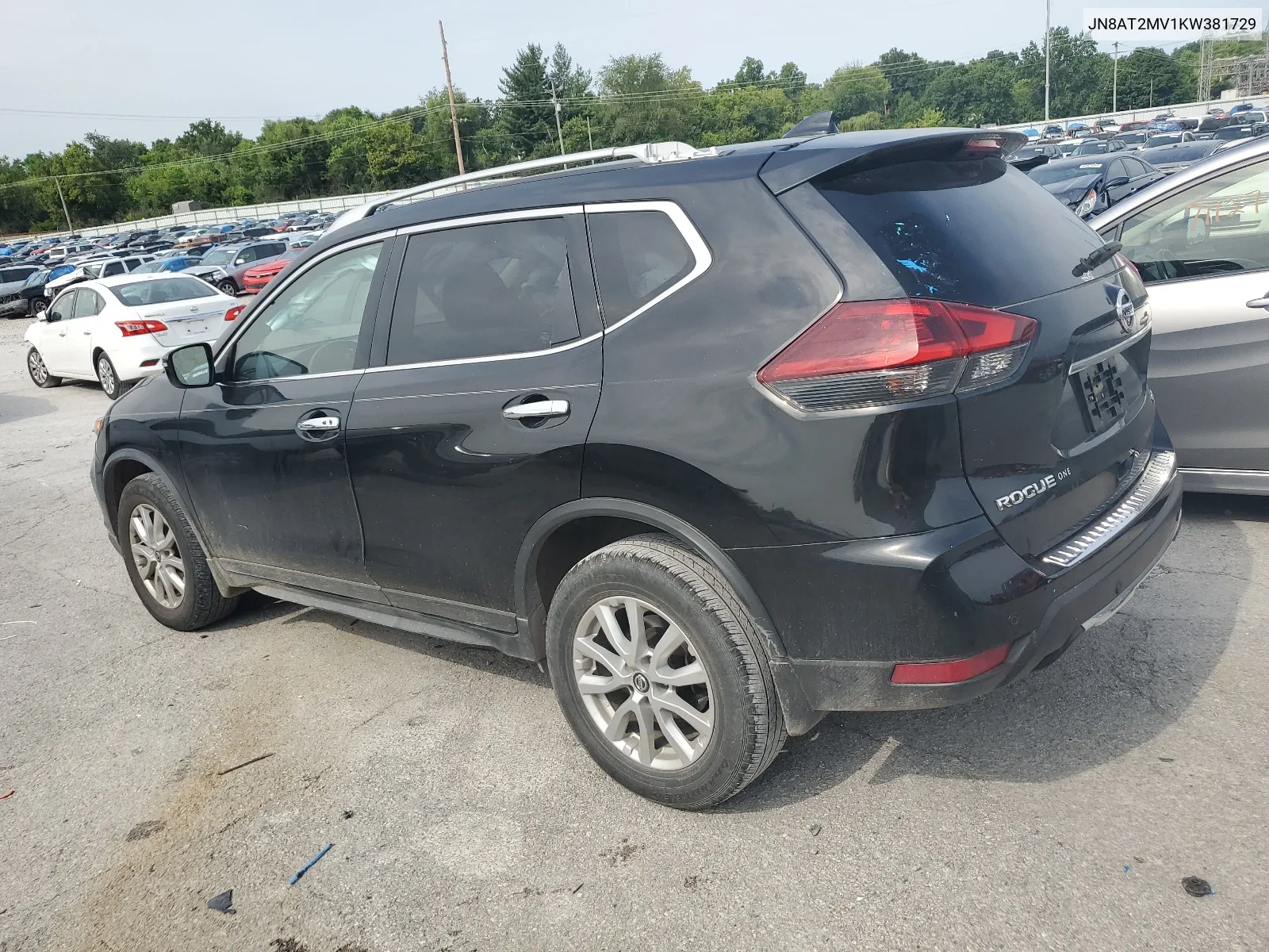 2019 Nissan Rogue S VIN: JN8AT2MV1KW381729 Lot: 62951204