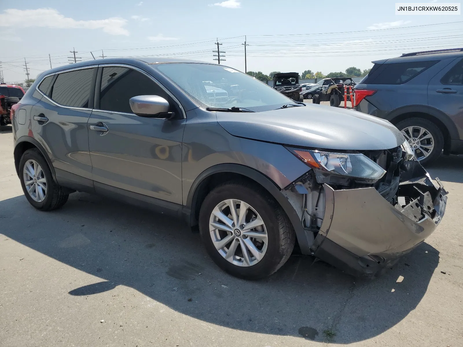 2019 Nissan Rogue Sport S VIN: JN1BJ1CRXKW620525 Lot: 63314214