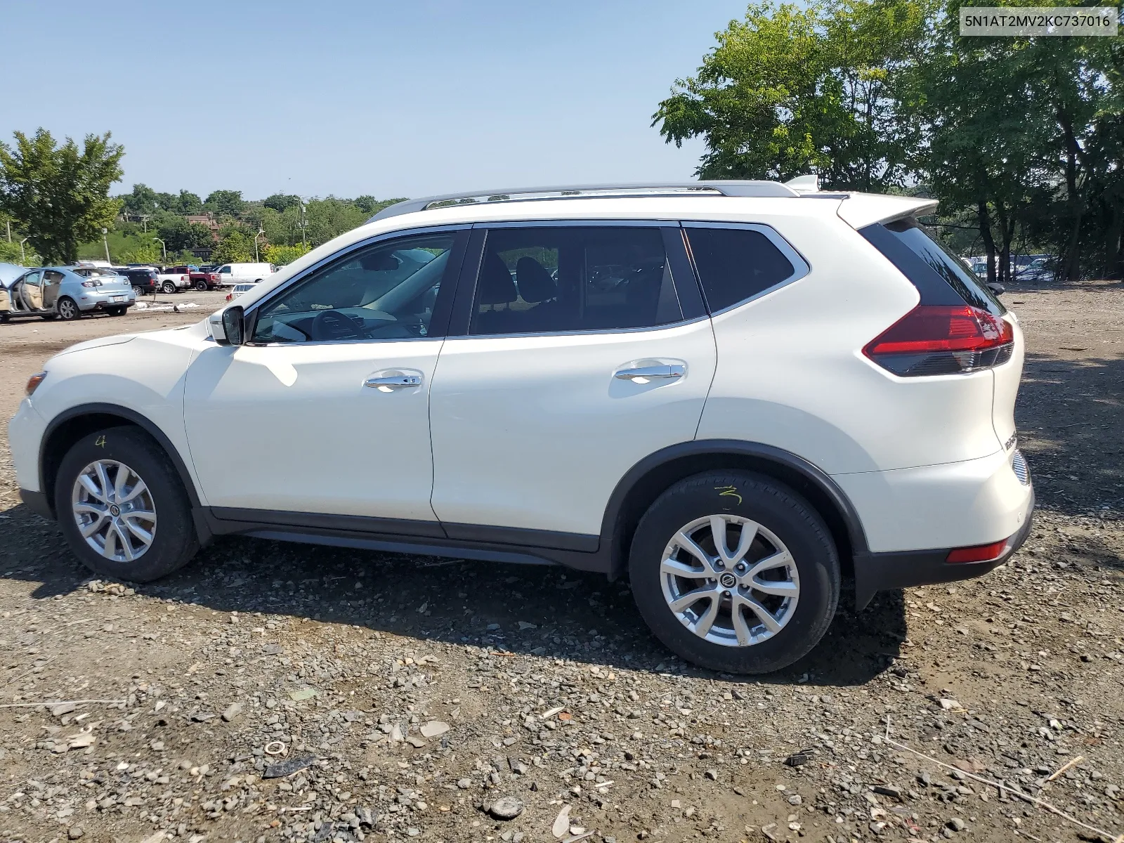 2019 Nissan Rogue S VIN: 5N1AT2MV2KC737016 Lot: 63332774