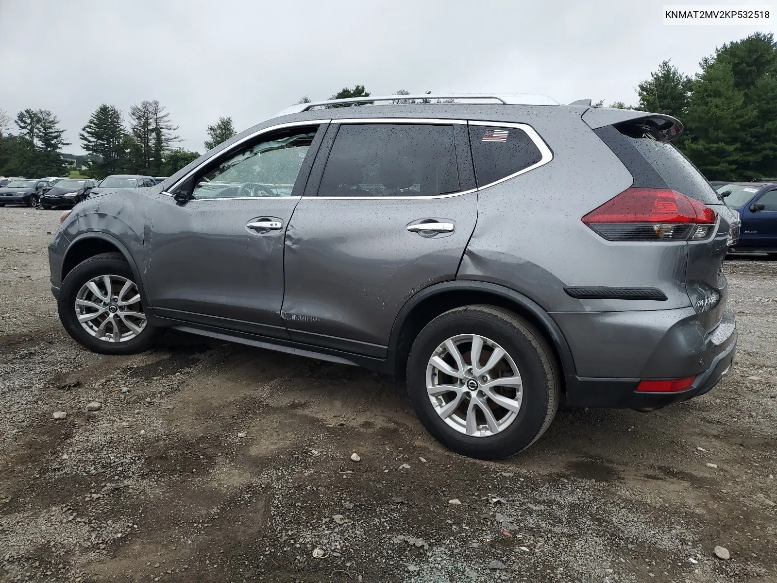 2019 Nissan Rogue S VIN: KNMAT2MV2KP532518 Lot: 63619784