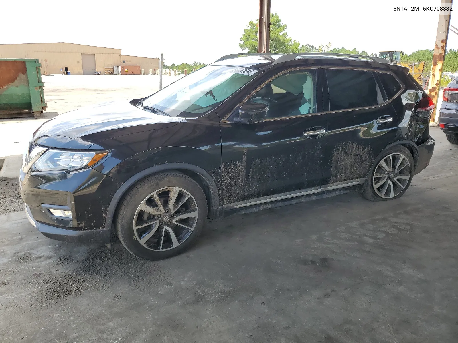 2019 Nissan Rogue S VIN: 5N1AT2MT5KC708382 Lot: 64140664