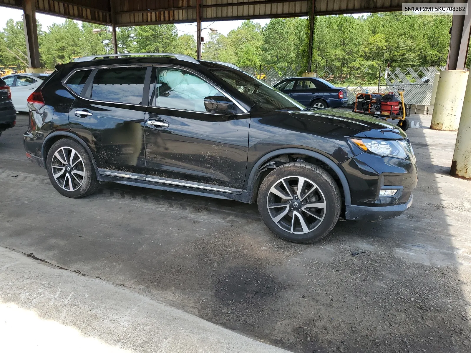 2019 Nissan Rogue S VIN: 5N1AT2MT5KC708382 Lot: 64140664