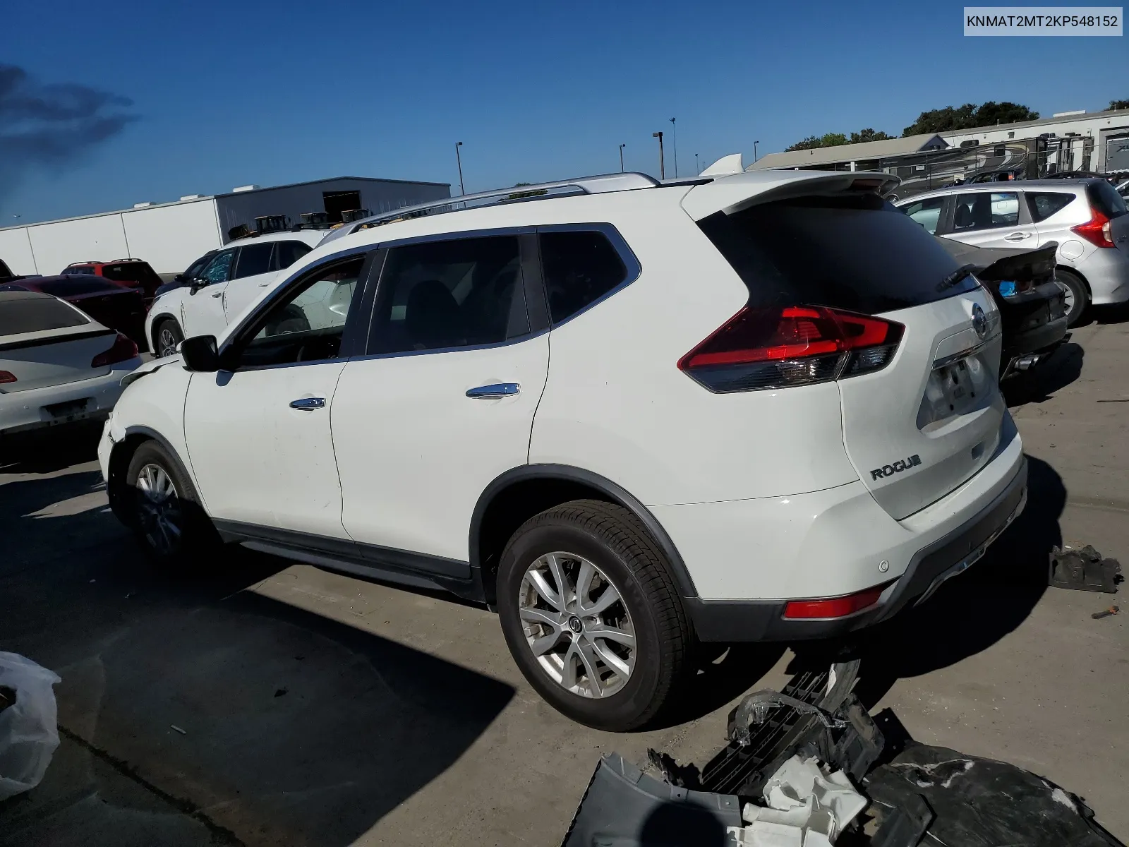 2019 Nissan Rogue S VIN: KNMAT2MT2KP548152 Lot: 64193444