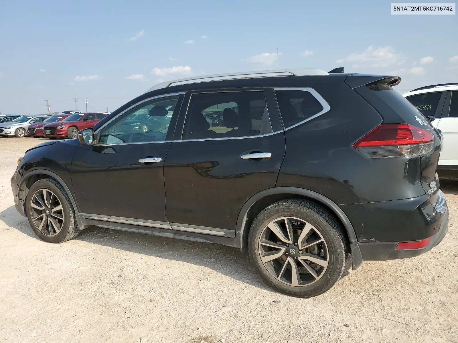 2019 Nissan Rogue S VIN: 5N1AT2MT5KC716742 Lot: 64265684