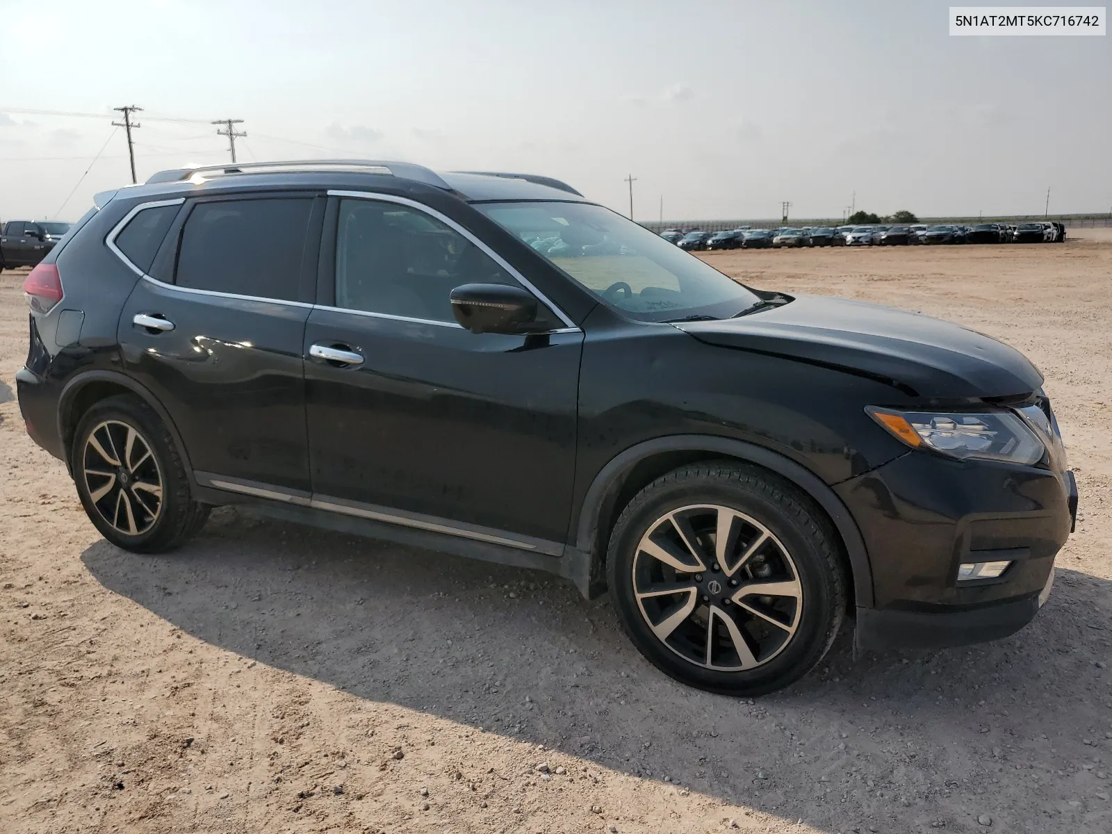 2019 Nissan Rogue S VIN: 5N1AT2MT5KC716742 Lot: 64265684