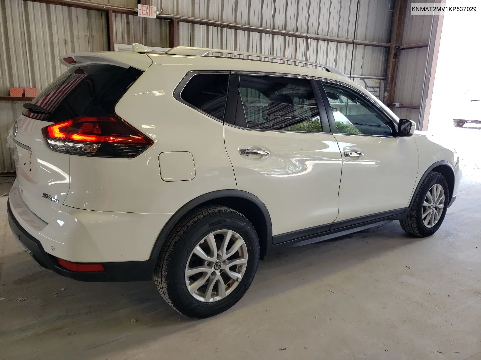 2019 Nissan Rogue S VIN: KNMAT2MV1KP537029 Lot: 64384474