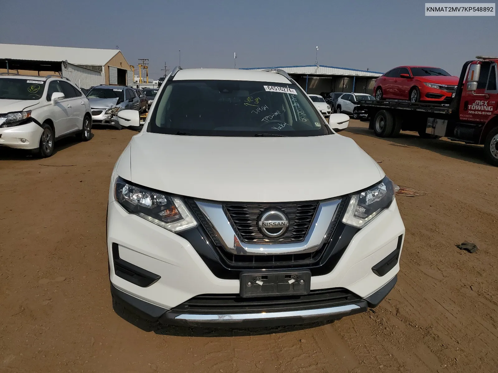 KNMAT2MV7KP548892 2019 Nissan Rogue S