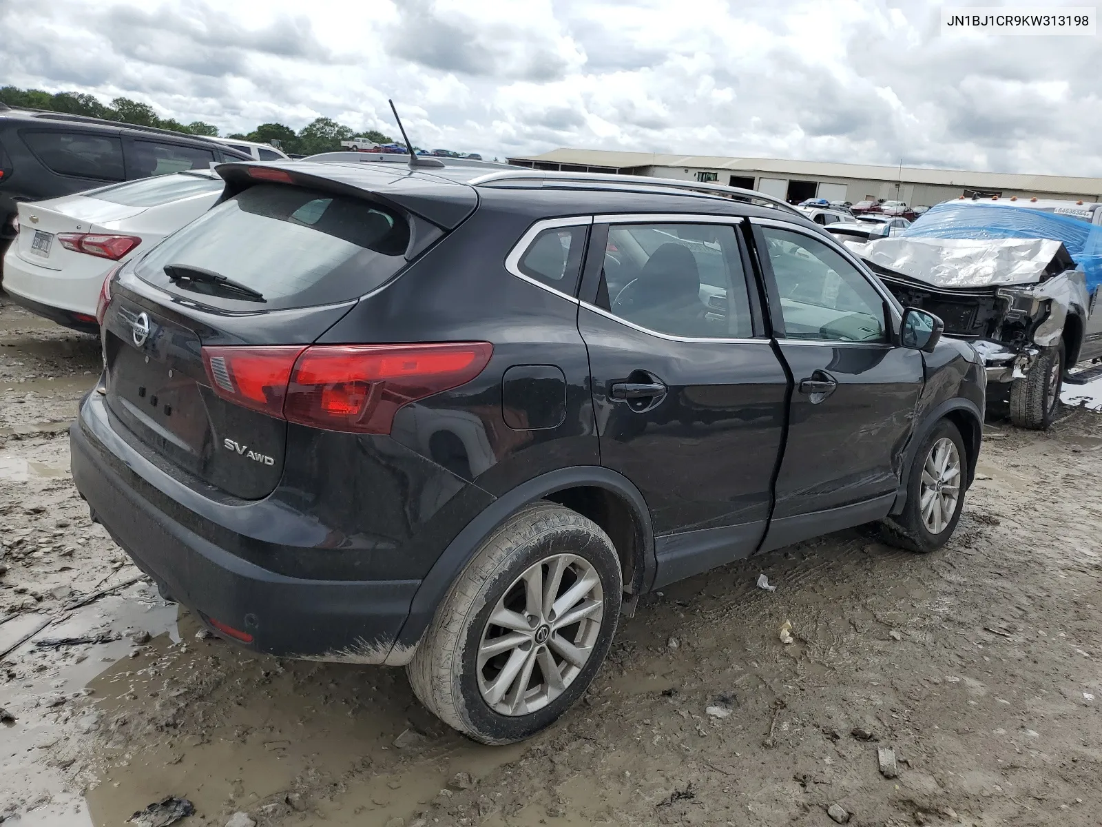 JN1BJ1CR9KW313198 2019 Nissan Rogue Sport S