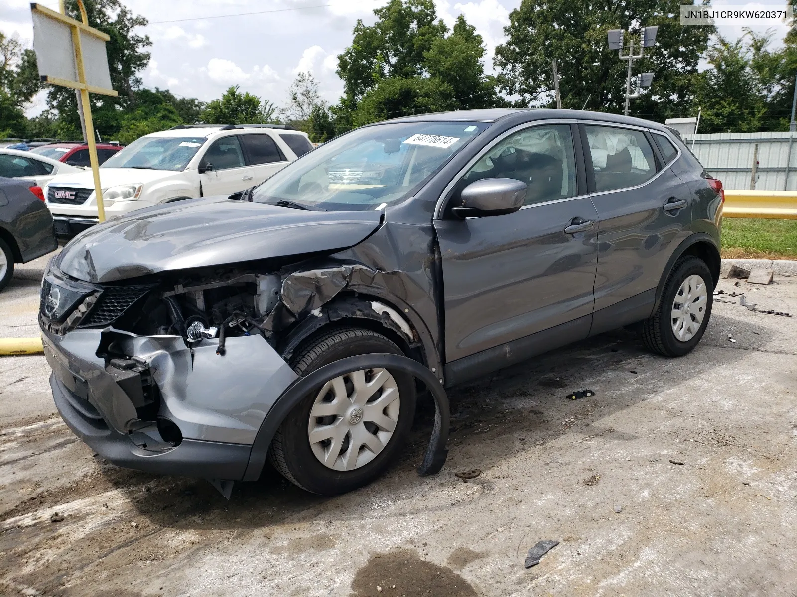 2019 Nissan Rogue Sport S VIN: JN1BJ1CR9KW620371 Lot: 64776614