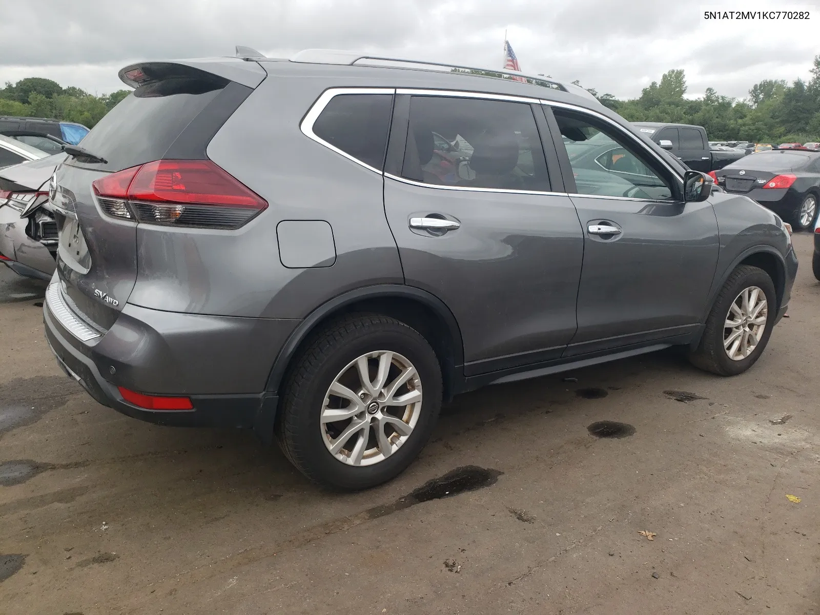 2019 Nissan Rogue S VIN: 5N1AT2MV1KC770282 Lot: 64824614