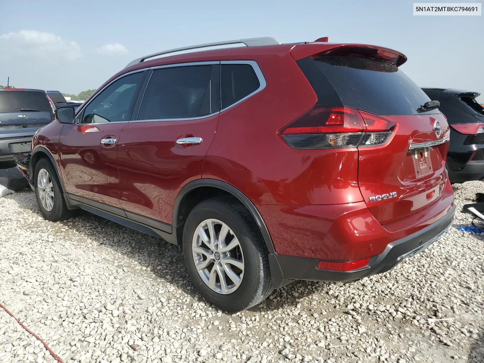 2019 Nissan Rogue S VIN: 5N1AT2MT8KC794691 Lot: 64885344