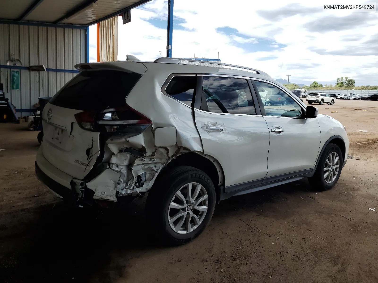 KNMAT2MV2KP549724 2019 Nissan Rogue S