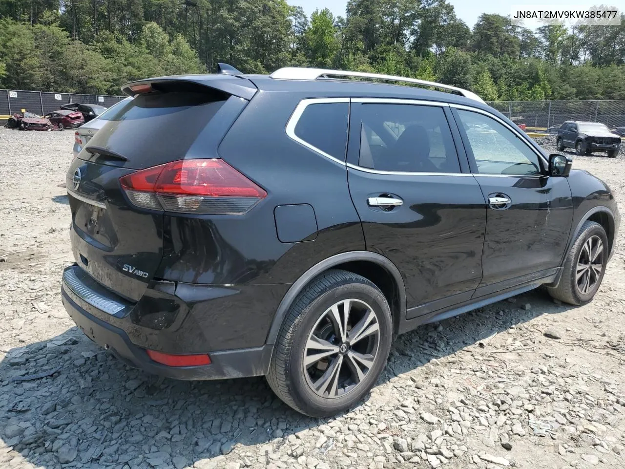 2019 Nissan Rogue S VIN: JN8AT2MV9KW385477 Lot: 65597494